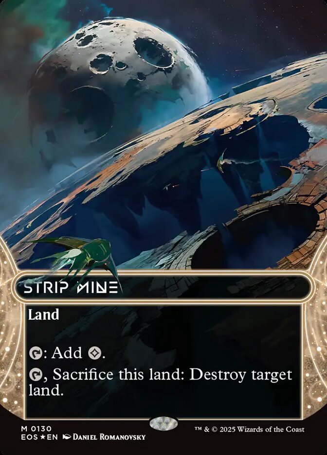Strip Mine MTG proxy card