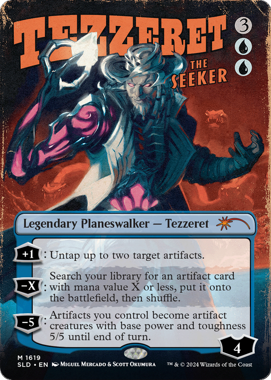 Tezzeret the Seeker MTG proxy card