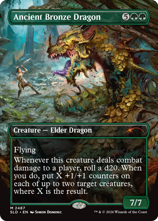 Ancient Bronze Dragon MTG proxy card