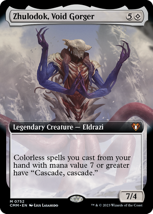 Zhulodok, Void Gorger - Commander Masters (Foil) #752