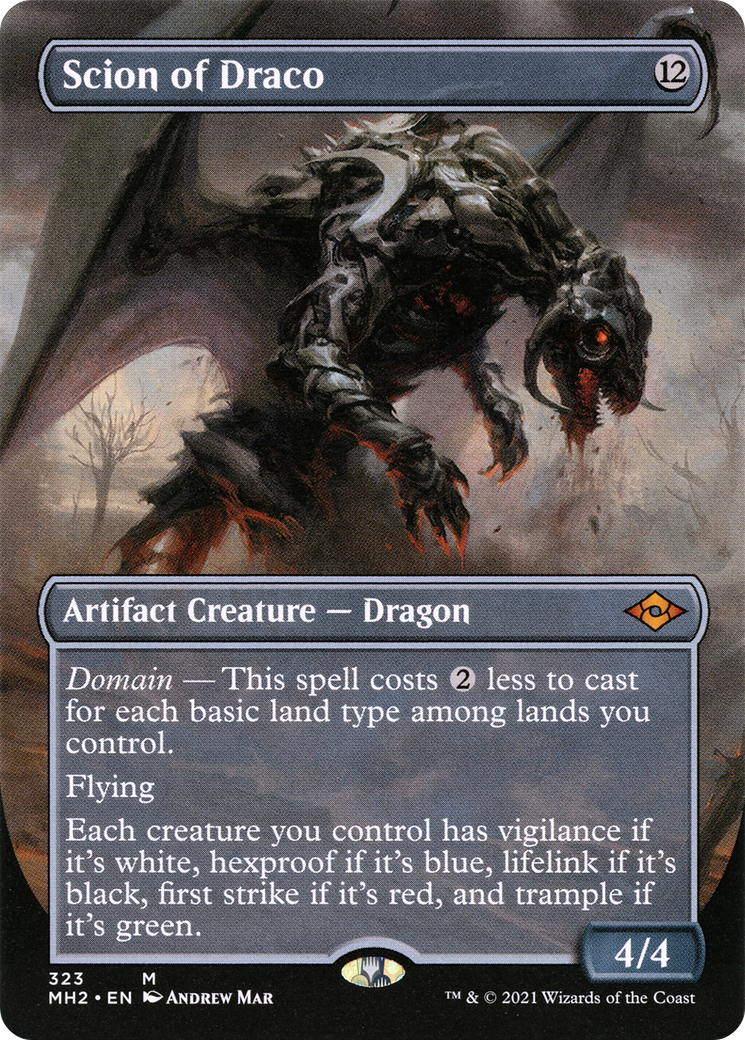 Scion of Draco MTG proxy card