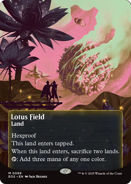 Lotus Field MTG proxy card