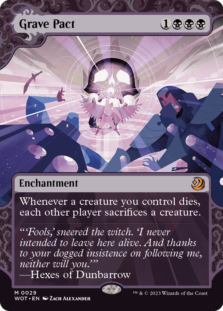Grave Pact MTG proxy card