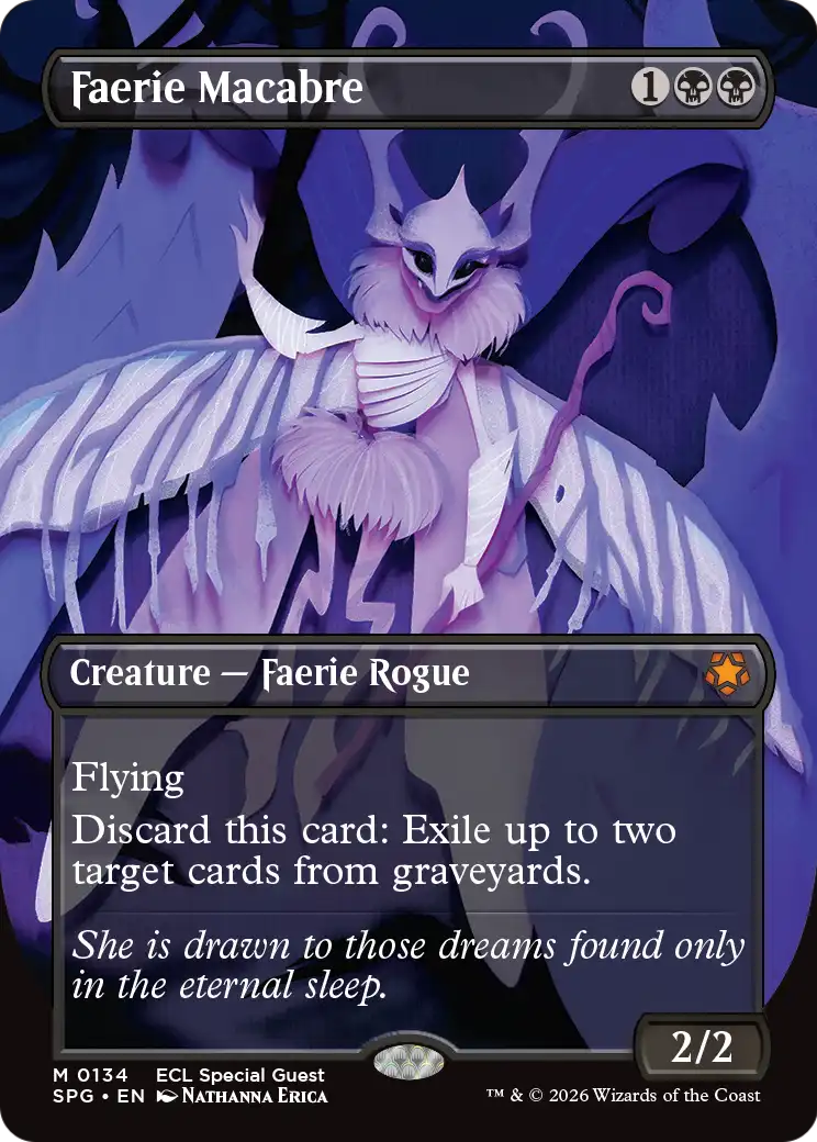 Faerie Macabre MTG proxy card