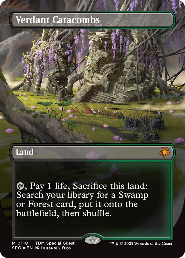Verdant Catacombs MTG proxy card