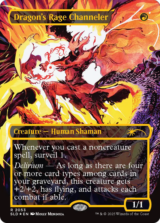 Dragon's Rage Channeler MTG proxy card