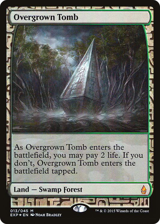 Overgrown Tomb MTG proxy card