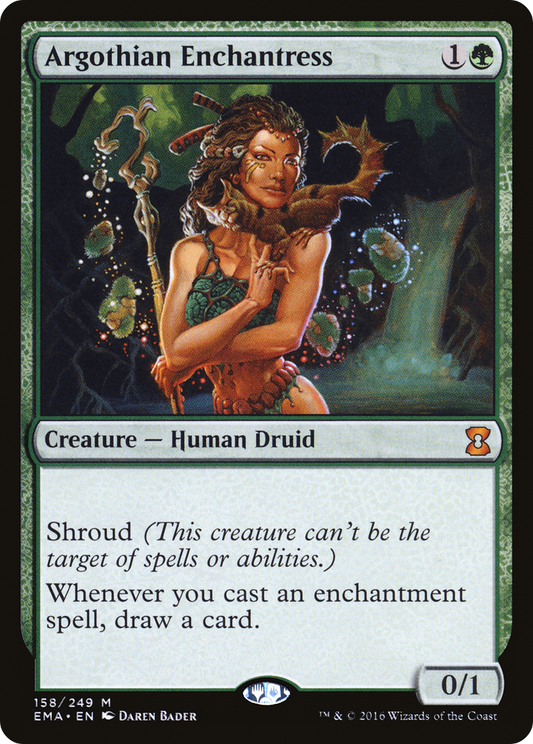 Argothian Enchantress MTG proxy card