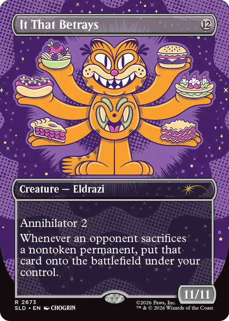 It That Betrays MTG proxy card