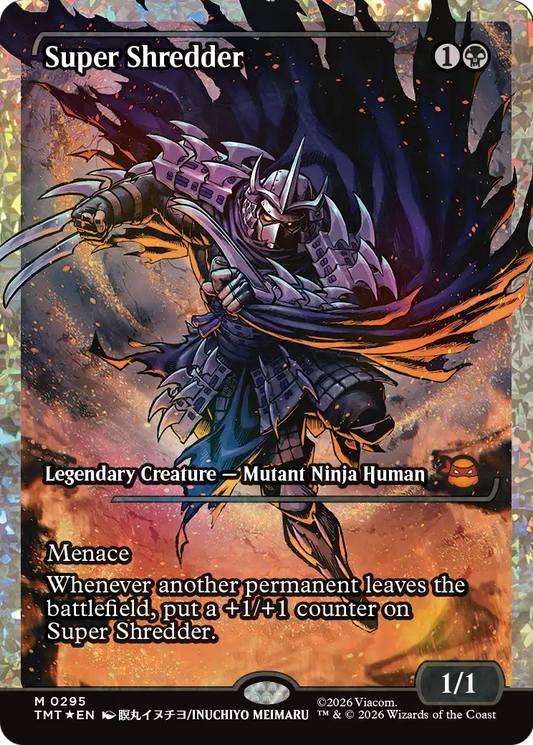 Super Shredder MTG proxy card