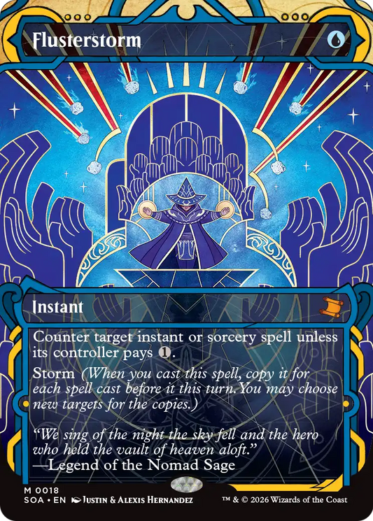 Flusterstorm MTG proxy card