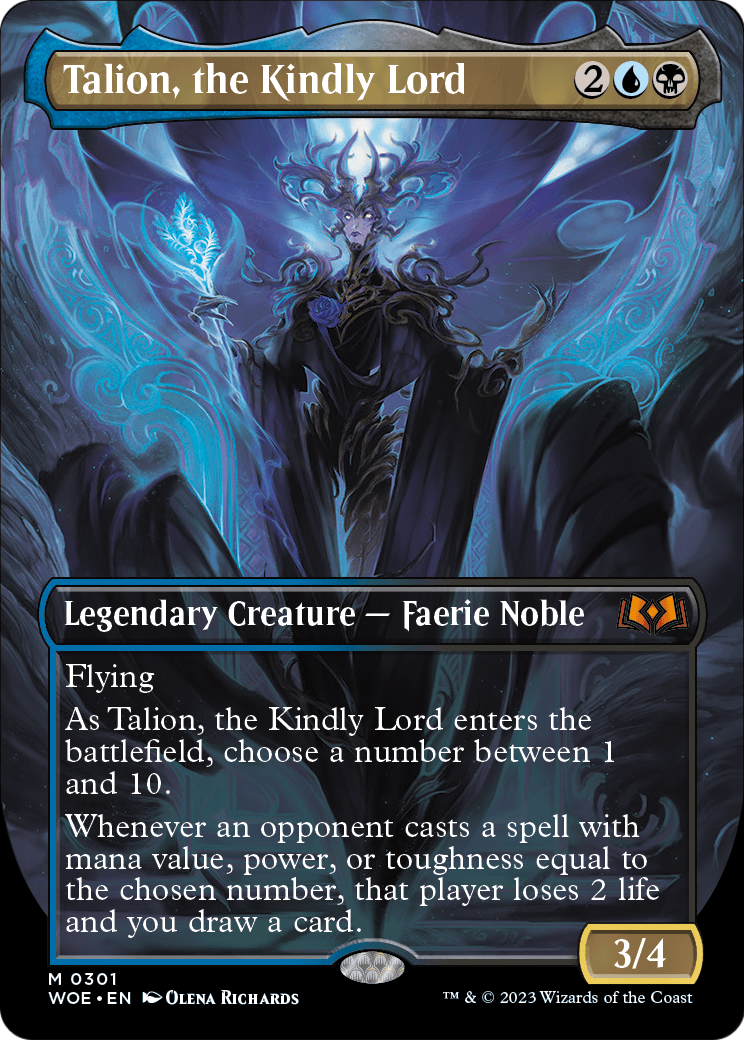 Talion, the Kindly Lord MTG proxy card