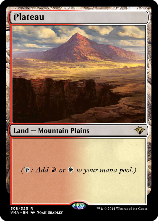 Plateau MTG proxy card