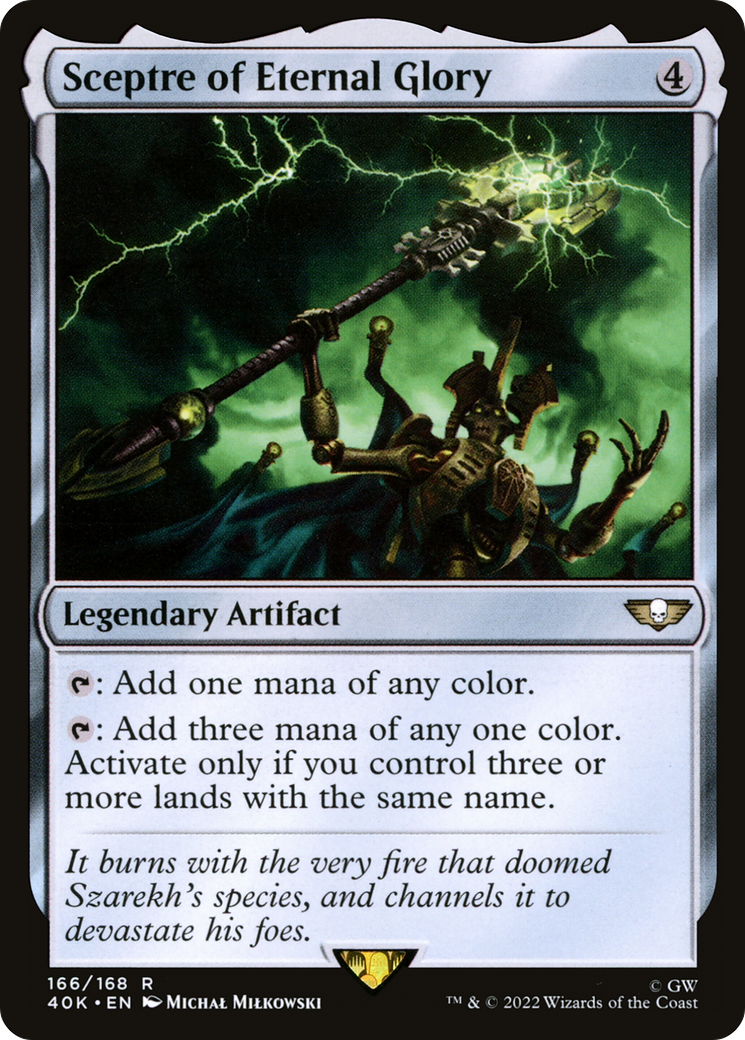 Sceptre of Eternal Glory MTG proxy card