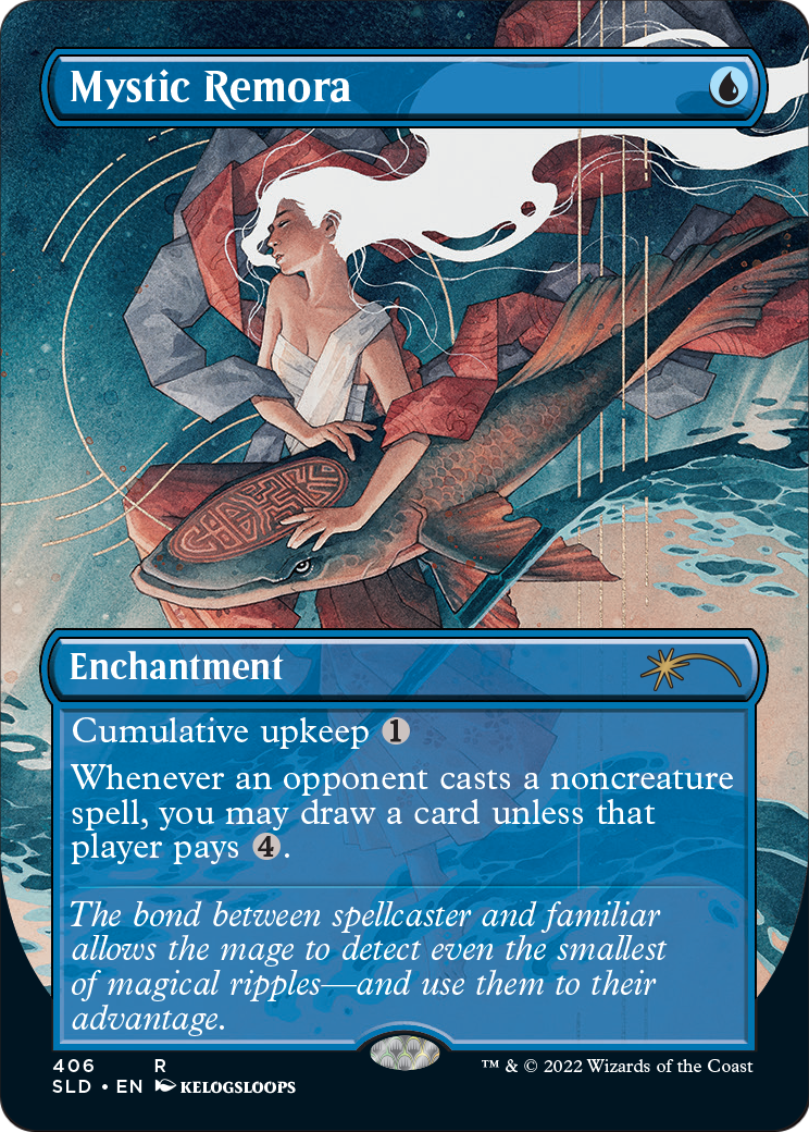 Mystic Remora MTG proxy card