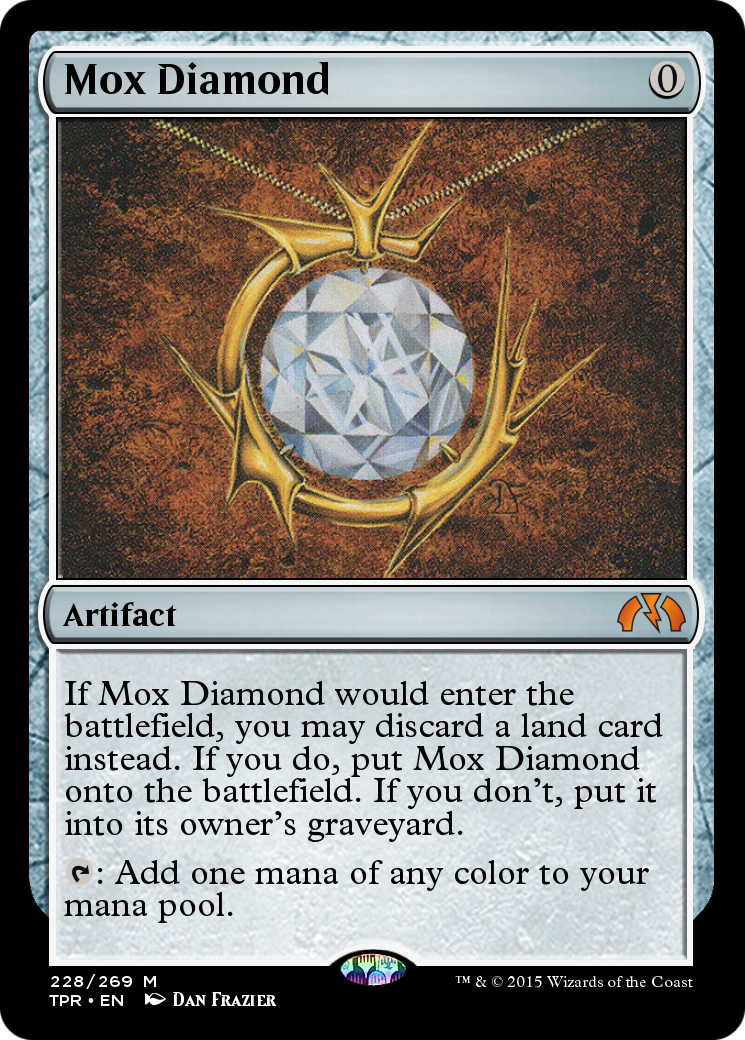 Mox Diamond MTG proxy card