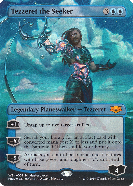 Tezzeret the Seeker MTG proxy card