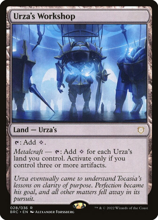 Urza's Workshop - The Brothers' War Commander – MTG Proxy Card