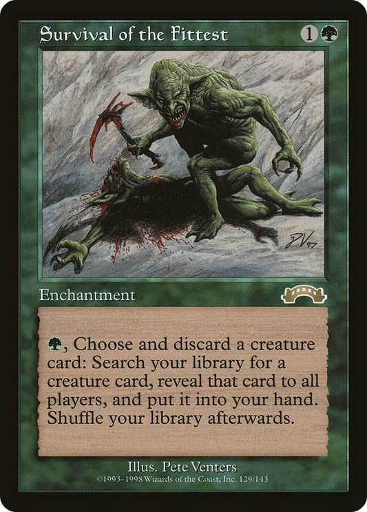 Survival of the Fittest MTG proxy card