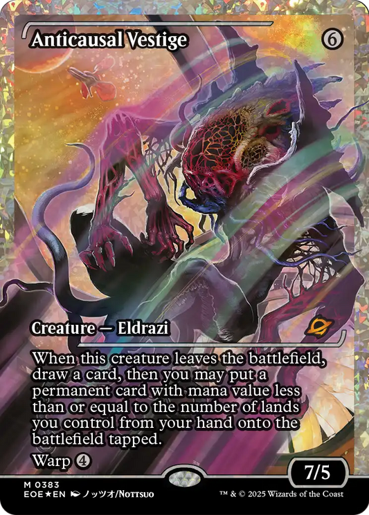 Anticausal Vestige MTG proxy card