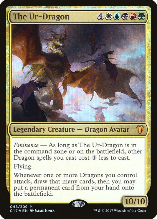 The Ur-Dragon - Commander 2017 (Foil) – MTG Proxy Card