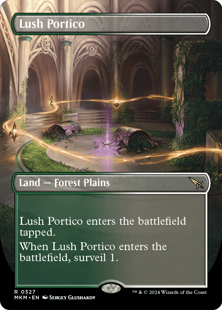 Lush Portico MTG proxy card