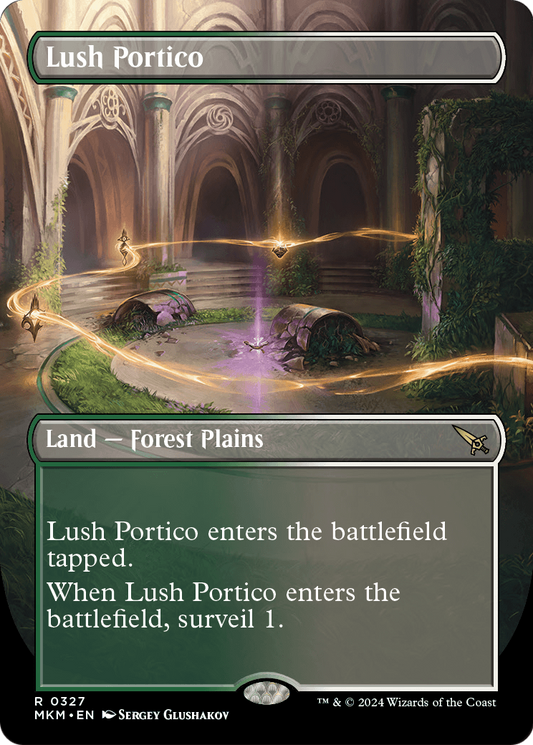 Lush Portico MTG proxy card