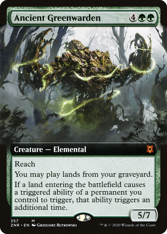 Ancient Greenwarden MTG proxy card