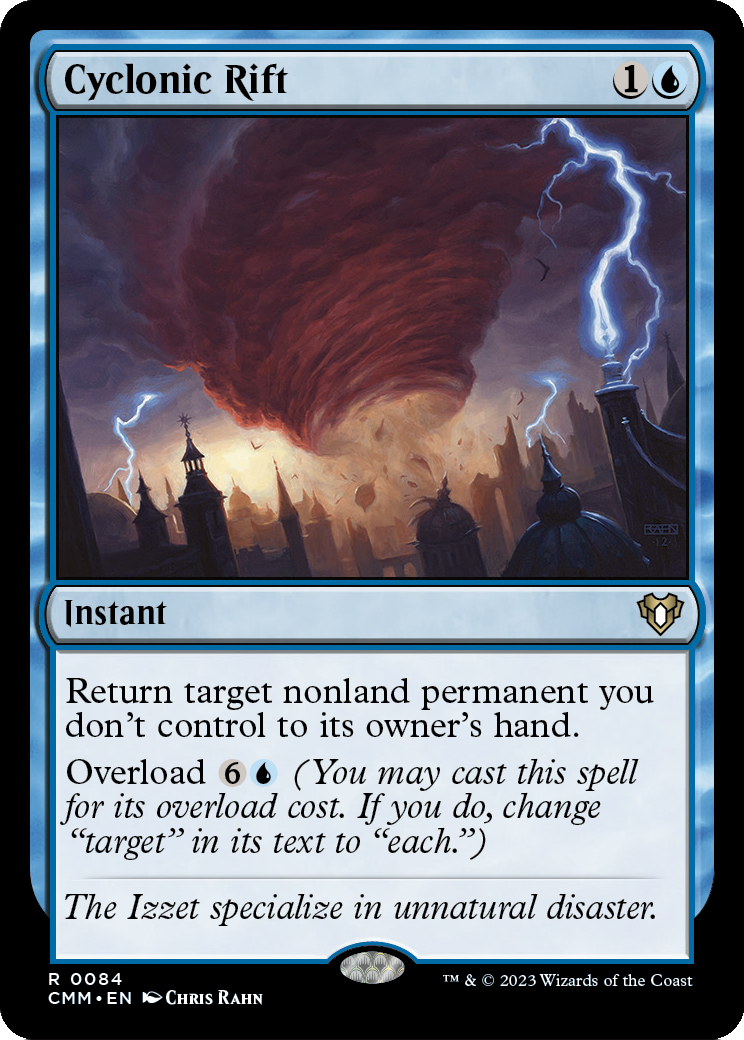 Cyclonic Rift MTG proxy card