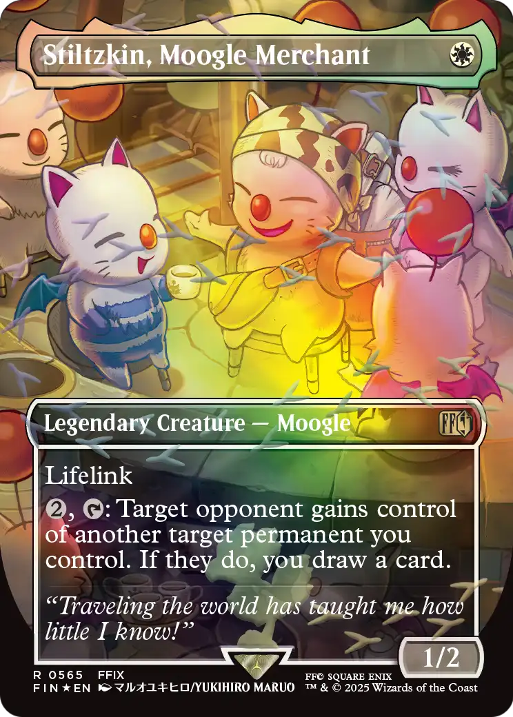 Stiltzkin, Moogle Merchant MTG proxy card