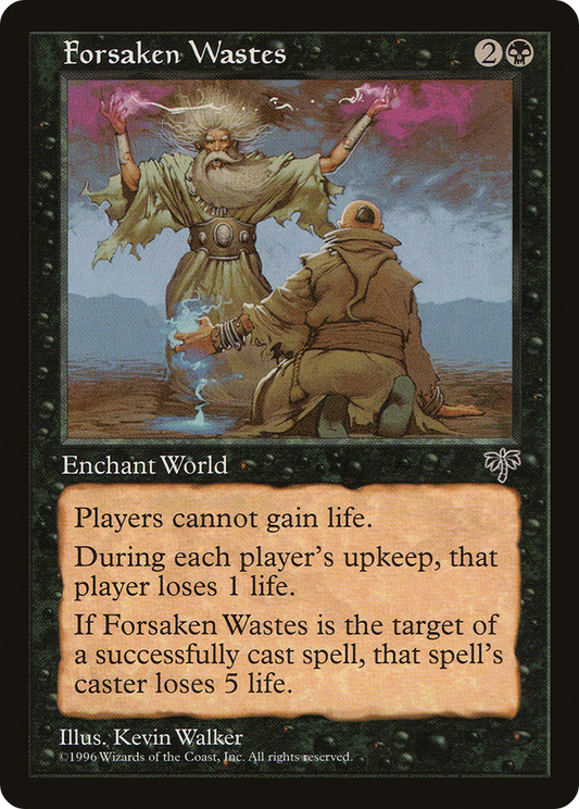 Forsaken Wastes MTG proxy card