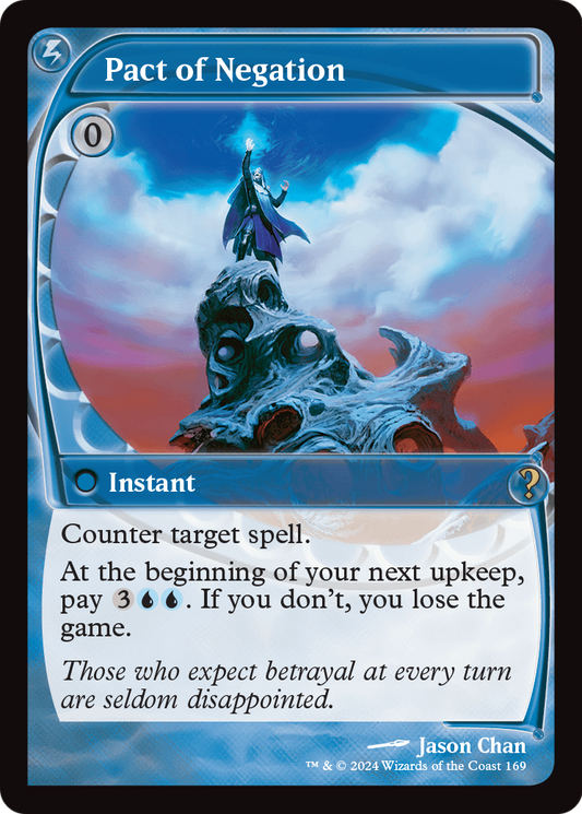Pact of Negation MTG proxy card