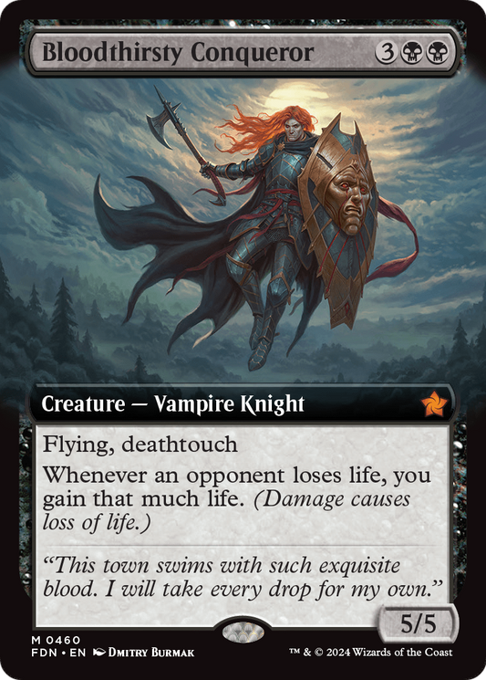 Bloodthirsty Conqueror MTG proxy card