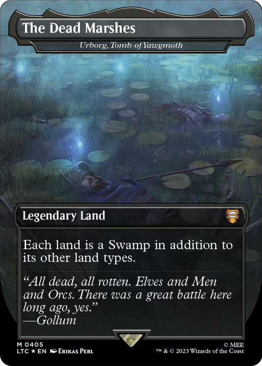 Urborg, Tomb of Yawgmoth “The Dead Marshes” MTG proxy card