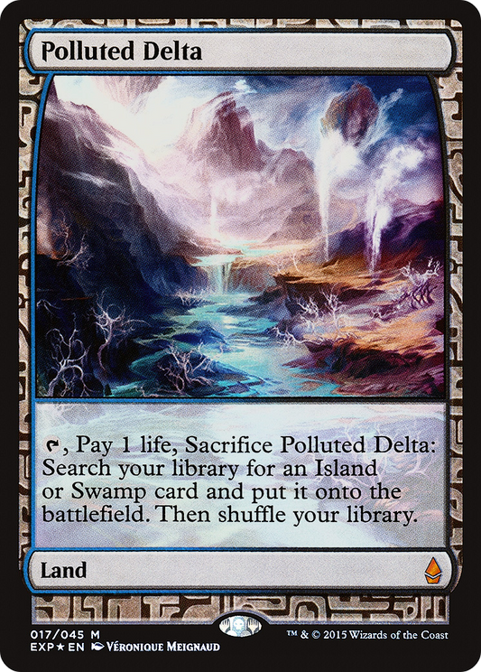 Polluted Delta MTG proxy card
