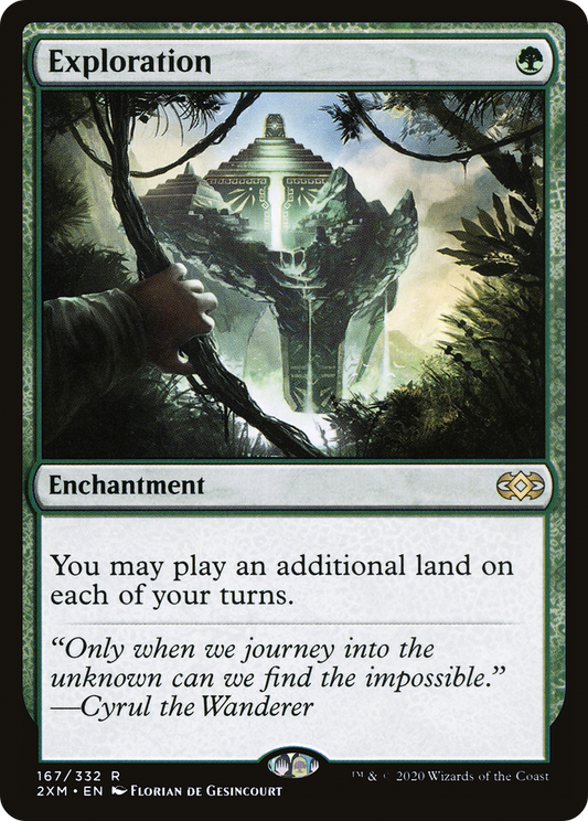 Exploration MTG proxy card