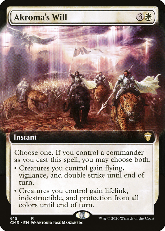 Akroma's Will MTG proxy card