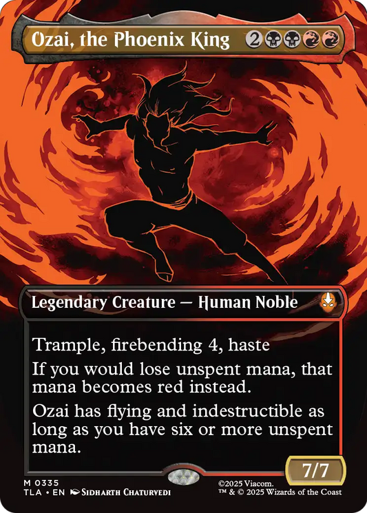 Ozai, the Phoenix King MTG proxy card