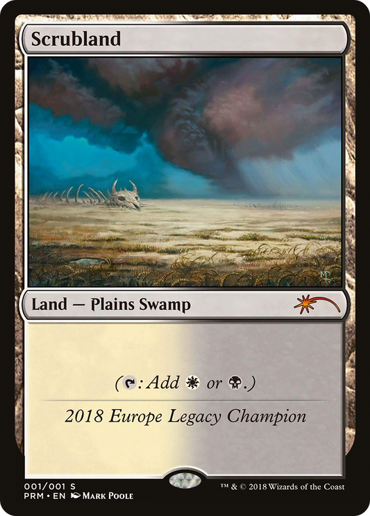 Scrubland MTG proxy card