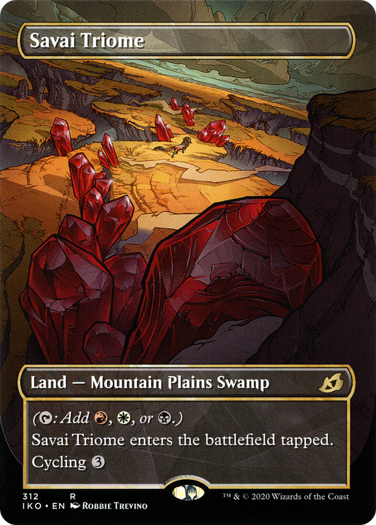 Savai Triome MTG proxy card