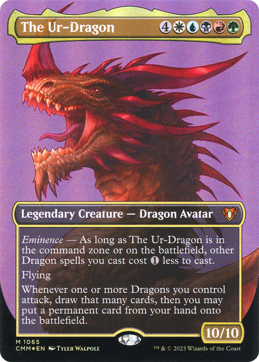 The Ur-Dragon MTG proxy card