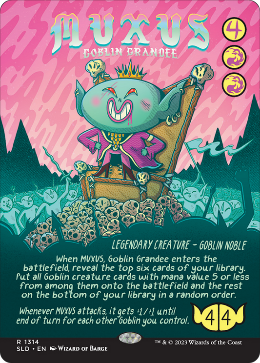 Muxus, Goblin Grandee MTG proxy card