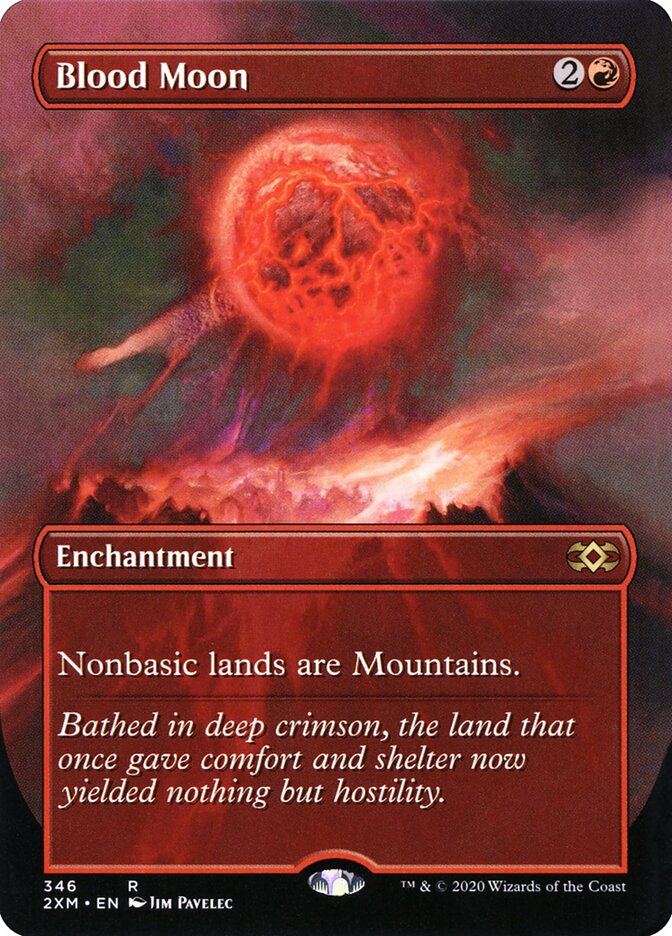 Blood Moon MTG proxy card