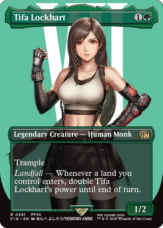 Tifa Lockhart MTG proxy card