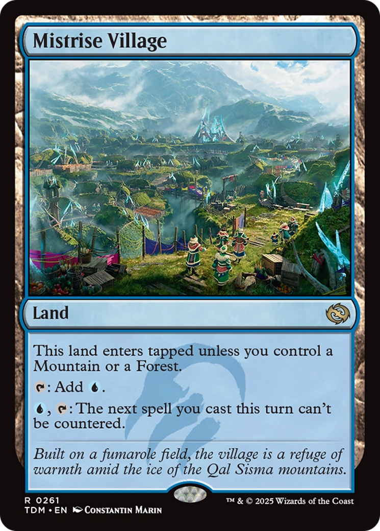 Mistrise Village MTG proxy card