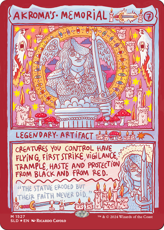 Akroma's Memorial MTG proxy card