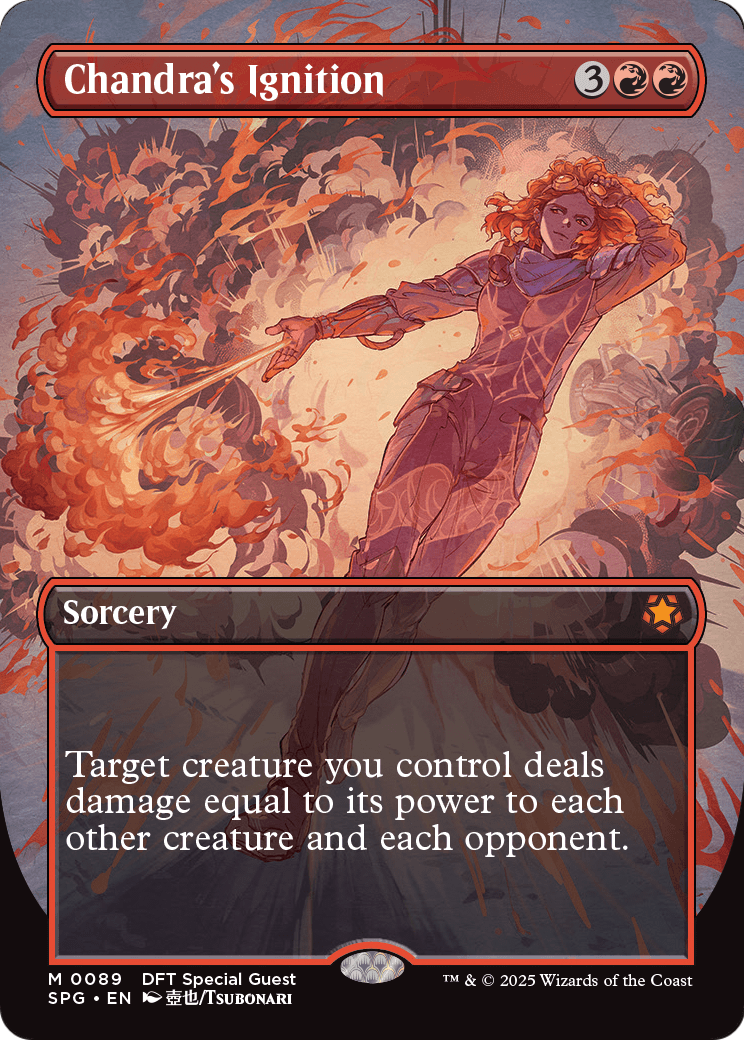 Chandra's Ignition MTG proxy card