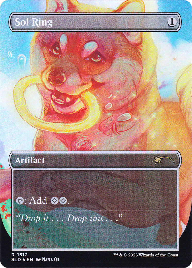 Sol Ring - back face MTG proxy card