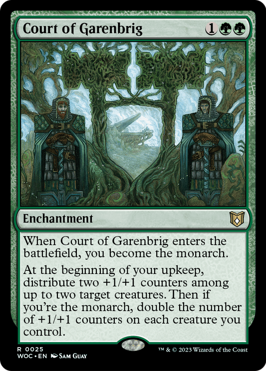 Court of Garenbrig MTG proxy card