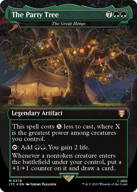 The Great Henge “The Party Tree” MTG proxy card
